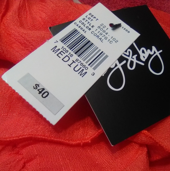 BY AND BY LADIES ORANGE OFF THE SHOULDER DRESS - Picture 4 of 8